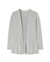 Gilet Froufrou en cachemire Gris clair