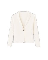 Veste blazer en cachemire Naturel