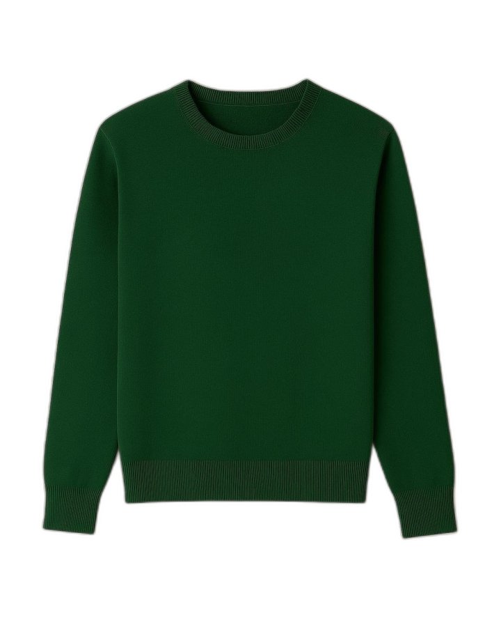 Pull cachemire vert bouteille homme | Hermine de Pashmina