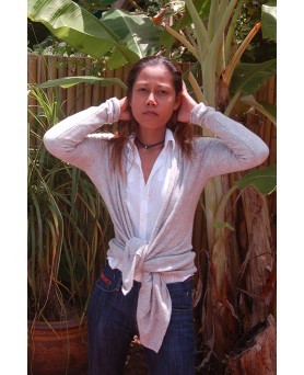 Gilet en Cachemire pour Femme : Un Cadeau Parfait Hermine de Pashmina